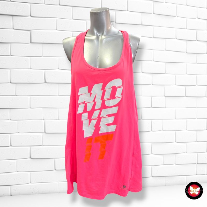 **HOY** Camiseta deportiva OXYLANE color Rosa neón Talla 46