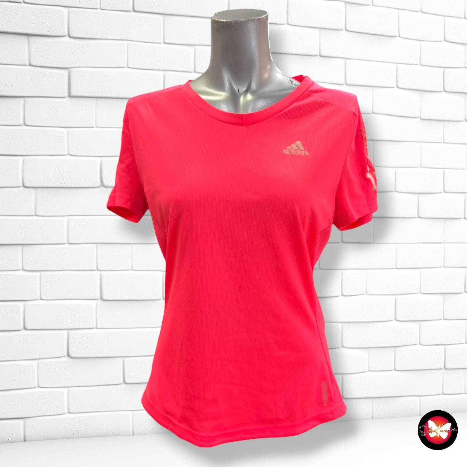 **HOY** Camiseta deportiva ADIDAS color Fresa neón Talla S