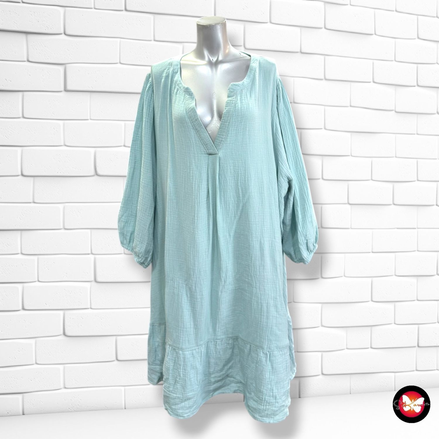 **HOY** Vestido blusón UP2FASHION color Menta Talla 56/58