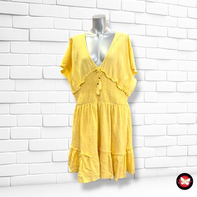 **HOY** Vestido CLOCKHOUSE color Amarillo Talla 44