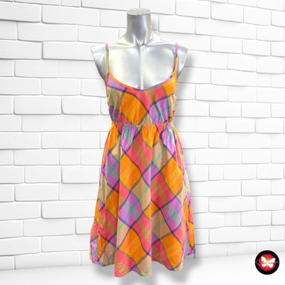 **HOY** Vestido de cuadros H&amp;M color Varios Talla 36