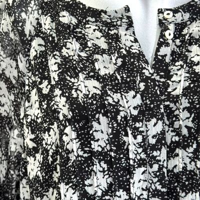 **HOY** Vestido de manga larga MONTEGO color Negro y blanco Talla 42