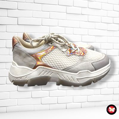 **HOY** Zapatillas deportivas S.OLIVER color Blanco y oro rosado Talla Calzado 39