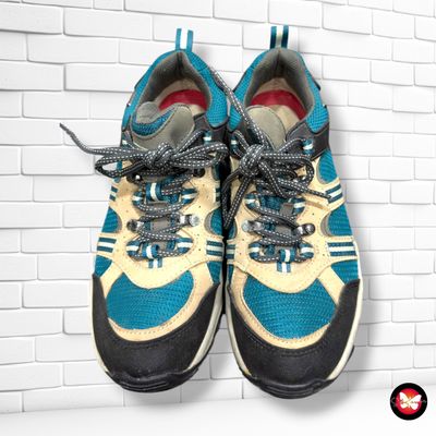 **HOY** Zapatillas trecking  color Turquesa y beige Talla Calzado 40