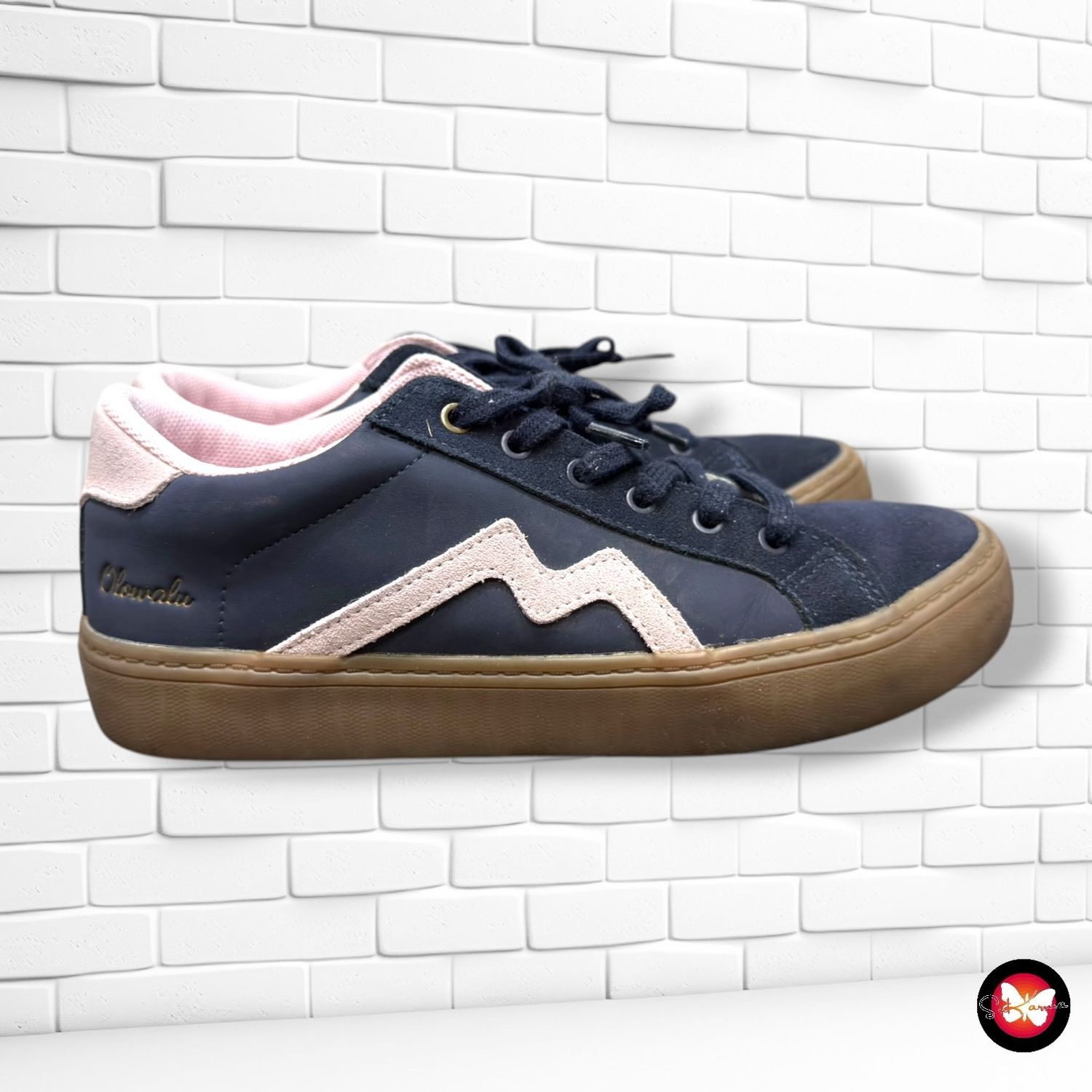 **HOY** Zapatillas MAUI &amp; SONS color Azul marino y rosa Talla Calzado 38