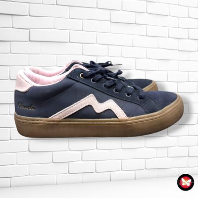 **HOY** Zapatillas MAUI &amp; SONS color Azul marino y rosa Talla Calzado 38