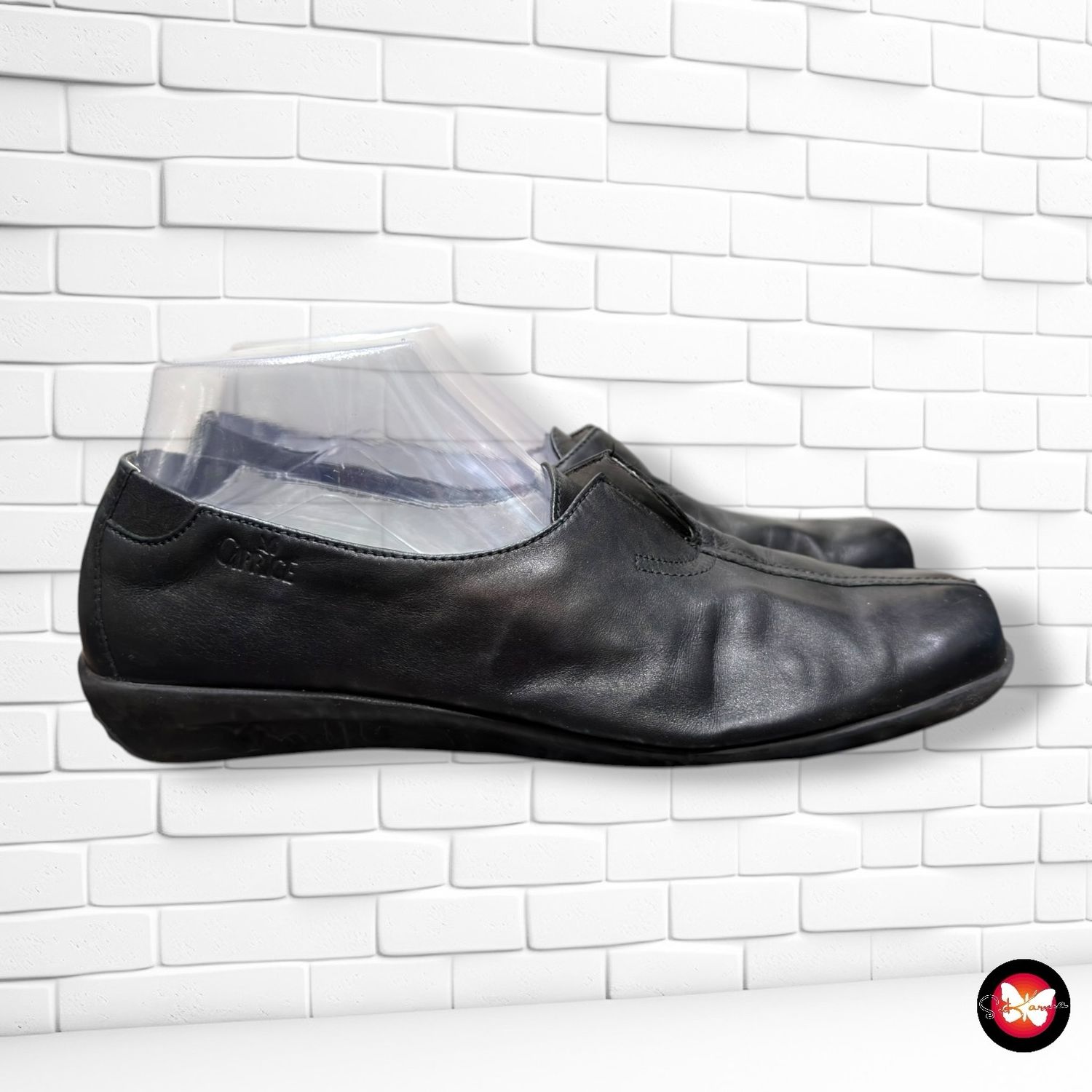 **HOY** Zapatos planos de piel CAPRICE color Negro Talla Calzado 40,5