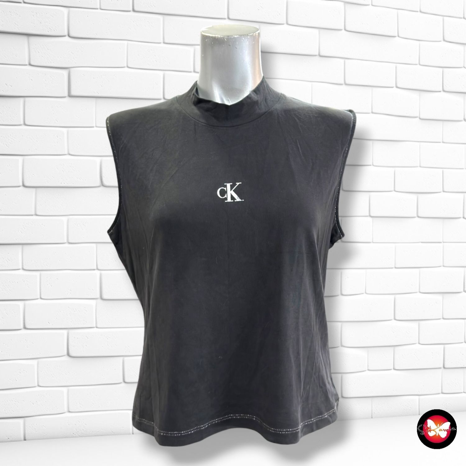 **HOY** Camiseta sin mangas CALVIN KLEIN color Negro Talla M