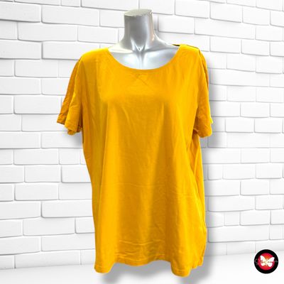 **HOY** Camiseta de manga corta JANINA color Mostaza Talla XL