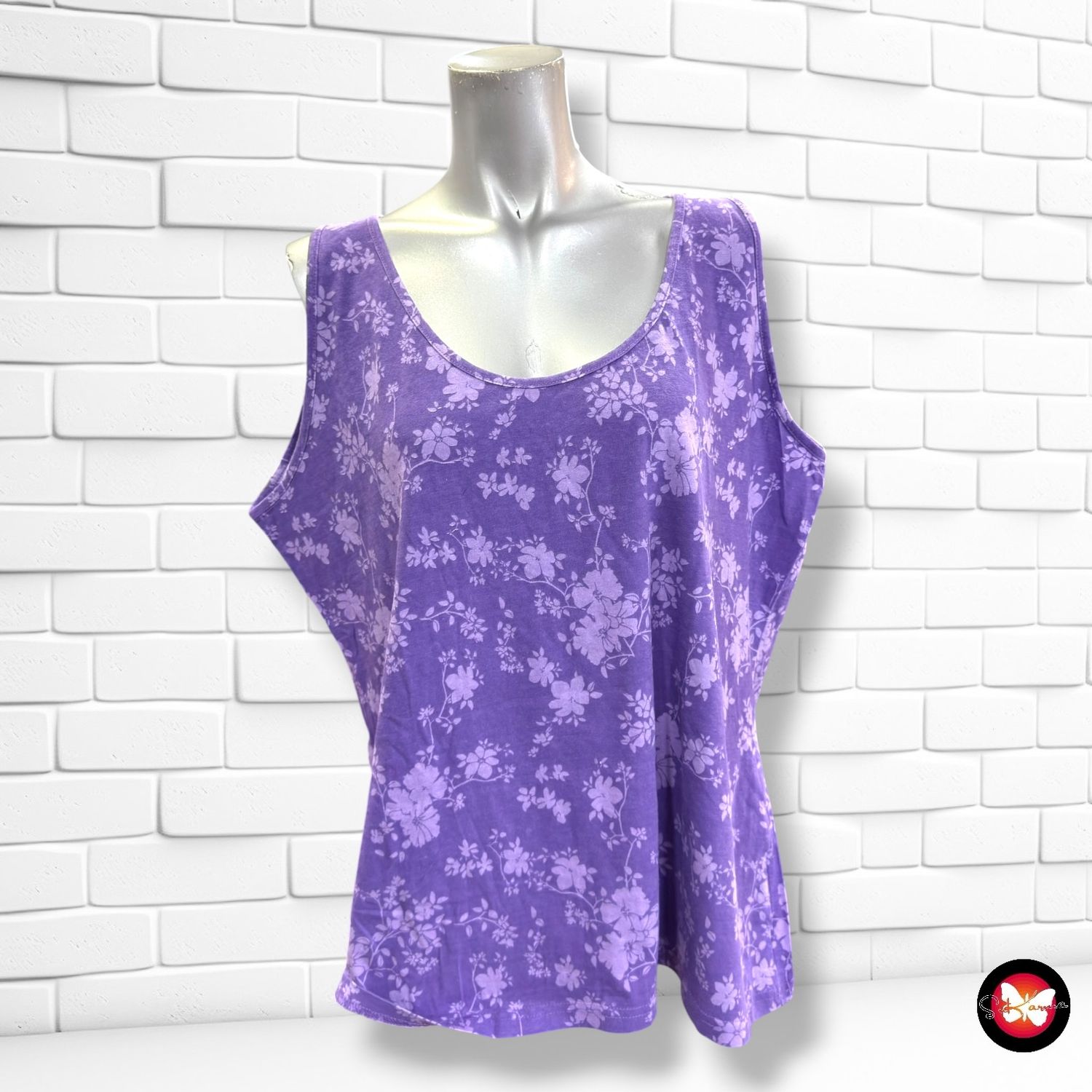 **HOY** Camiseta de tirantes INFINITY WOMAN color Violeta Talla XXL