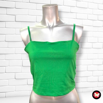 **HOY** Crop top SEVEN SISTERS color Verde Talla M