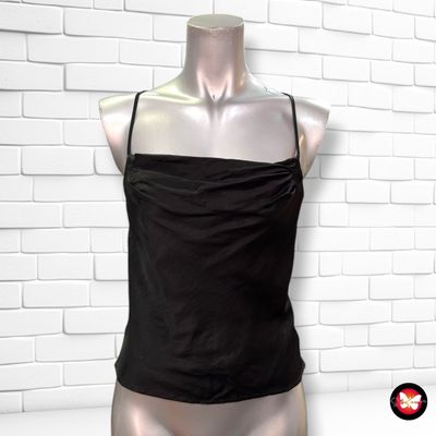 **HOY** Blusa lencera ZARA color Negro Talla XS