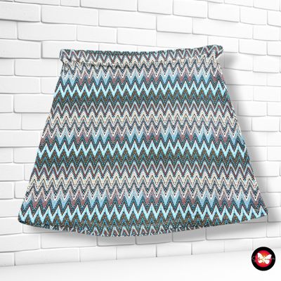 **HOY** Falda elástica estampada LAURA TORELLI color Varios Talla 46