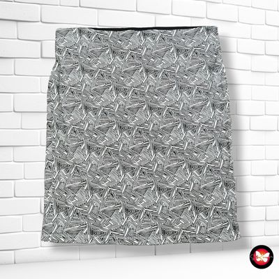 **HOY** Falda elástica estampada YESSICA color Negro y blanco Talla L