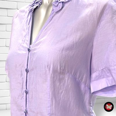 **HOY** Camisa de manga corta BANANA REPUBLIC color Lila Talla S