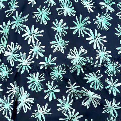 **HOY** Falda de gasa JANINA color Azul y turquesa Talla 42