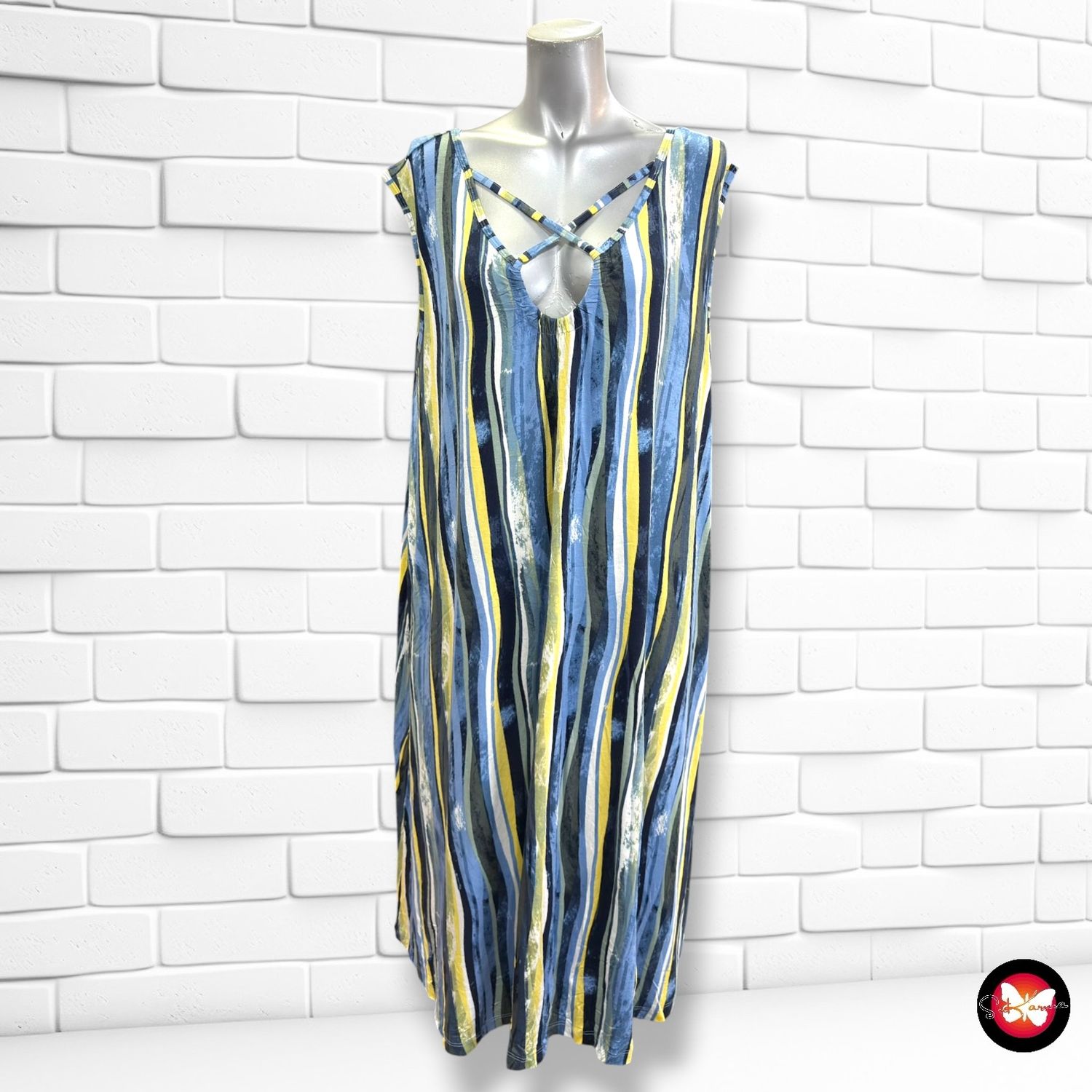 **HOY** Vestido batita LAURA TORELLI color Varios Talla XL