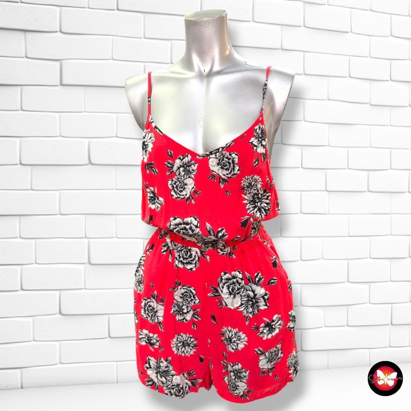 Mono corto DIVIDED color Rojo y gris Talla 36