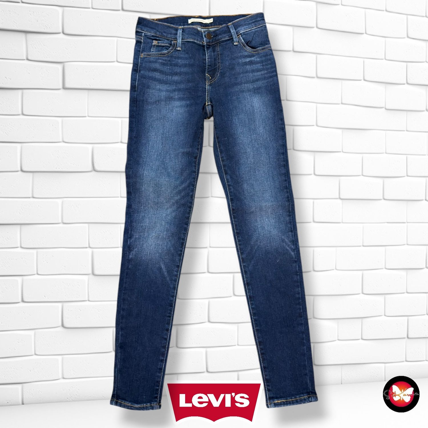 **HOY** Pantalón 710 SUPER SKINNY LEVI’S color Azul vaquero oscuro Talla S (W26)
