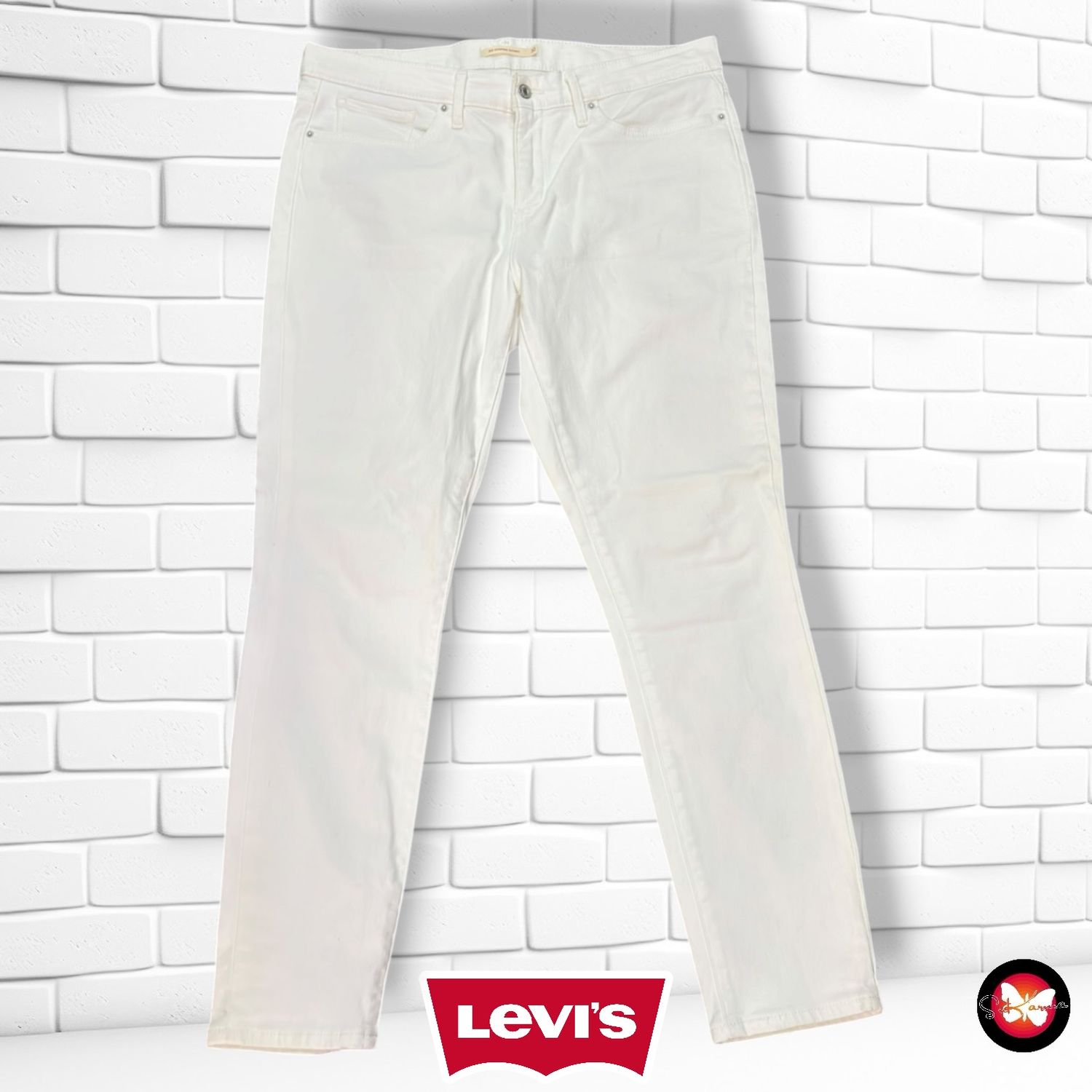 **HOY** Pantalón 311 SHAPING SKINNY LEVI’S color Blanco Talla L (W32) (grande)