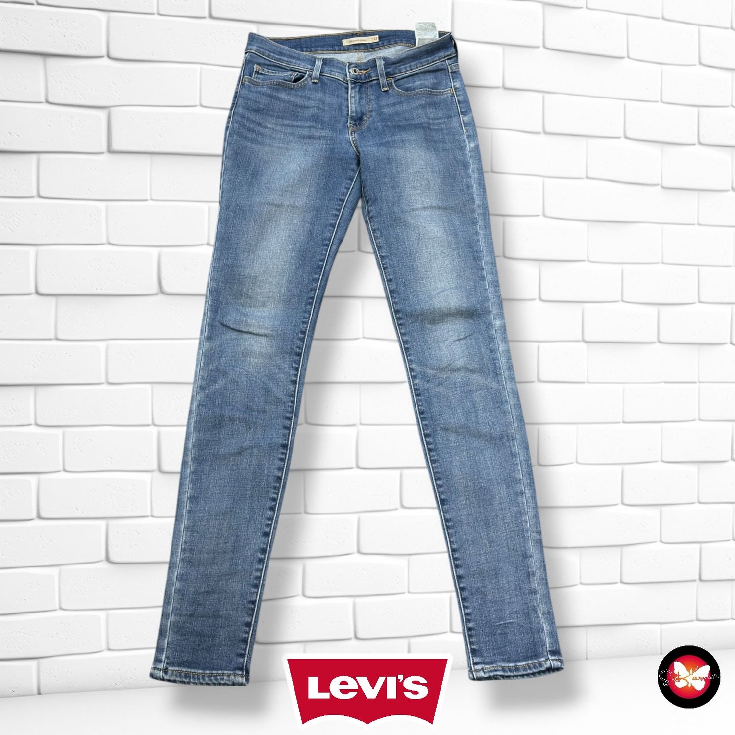 **HOY** Pantalón 710 SUPER SKINNY LEVI’S color Azul vaquero Talla S/M (W27)