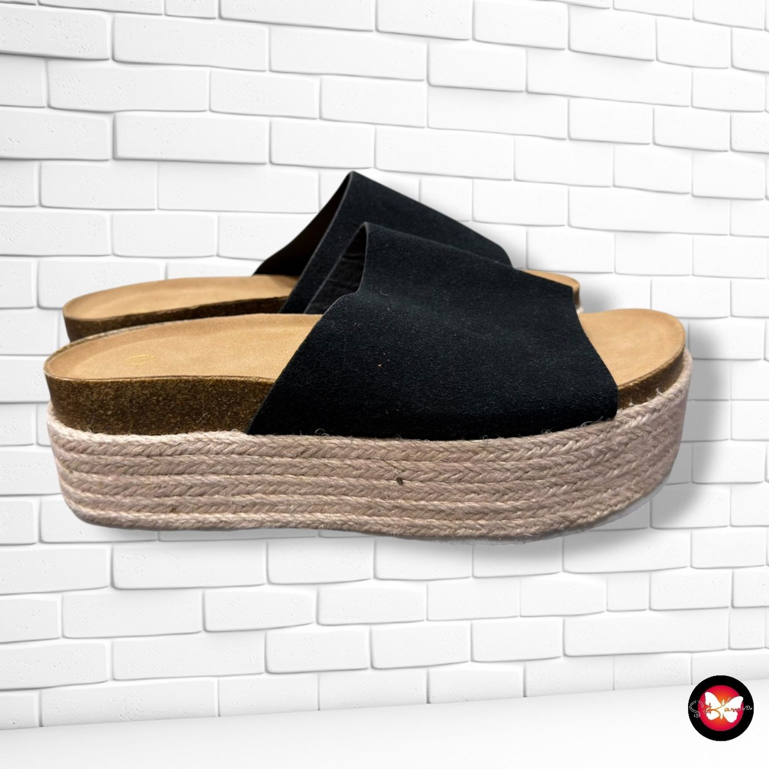 **HOY** Zuecos abiertos  color Negro Talla Calzado 37/38