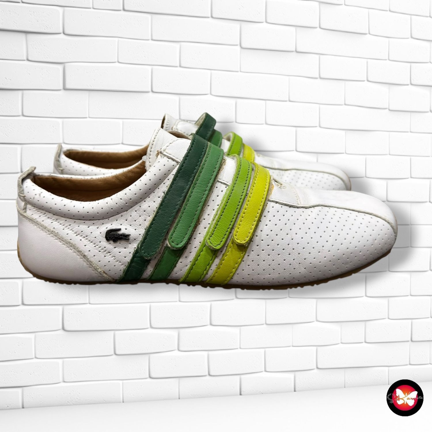 **HOY** Zapatillas LACOSTE color Blanco y verde Talla Calzado 39