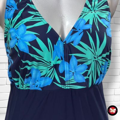 **HOY** Bañador entero  color Azul, verde y celeste Talla M