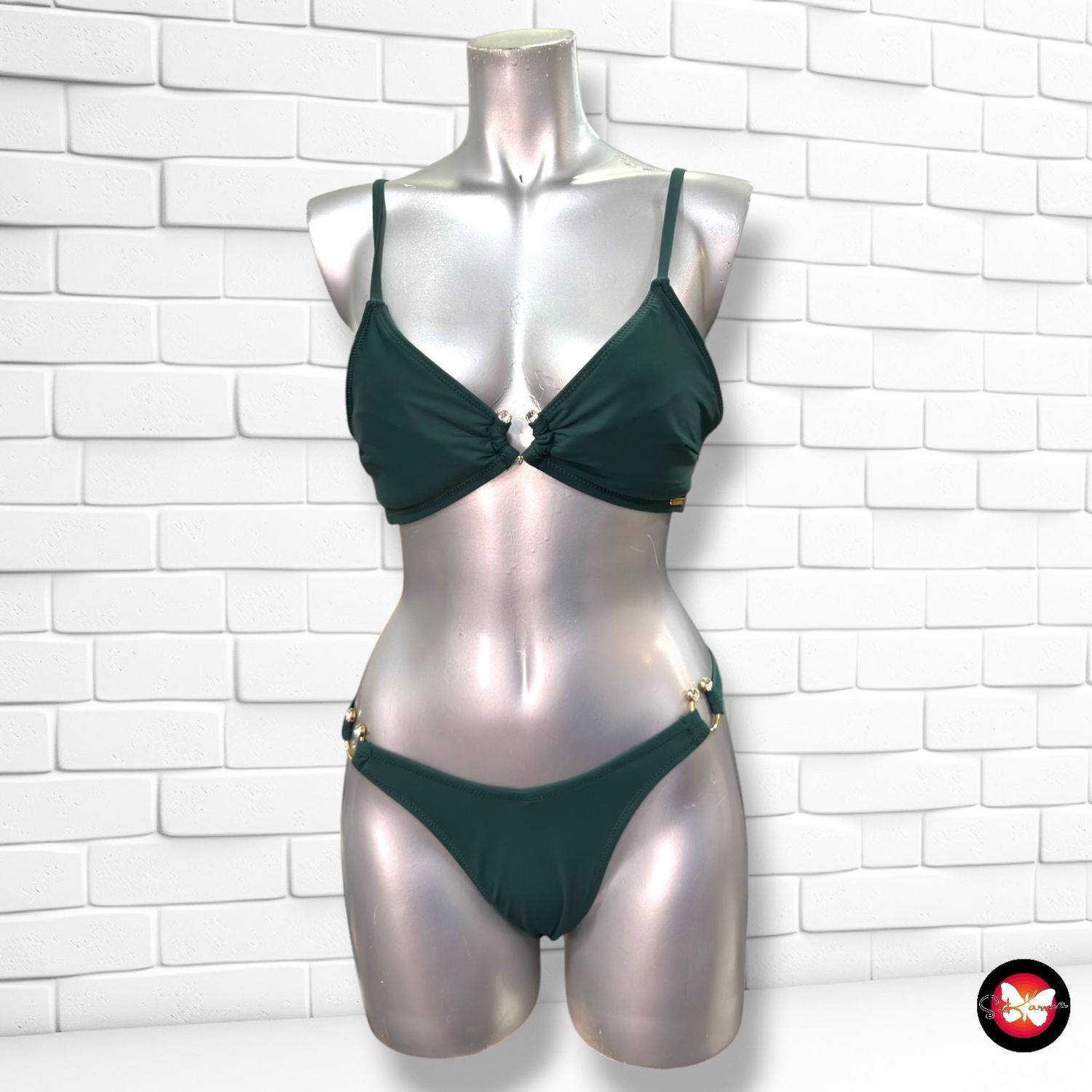 **HOY** Bikini CENSORED color Verde Talla S