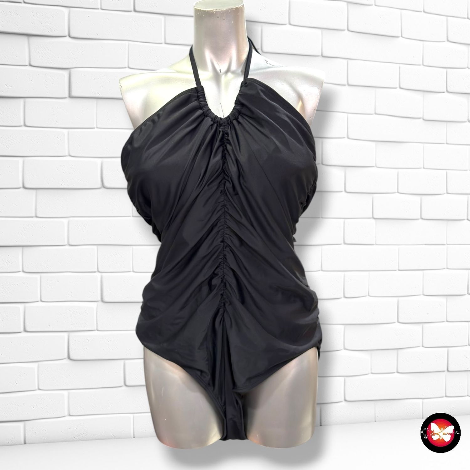 **HOY** Bañador entero  color Negro Talla 3XL