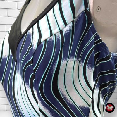 **HOY** Bañador entero con pecho armado FABIANI color Azul y celeste Talla 42D