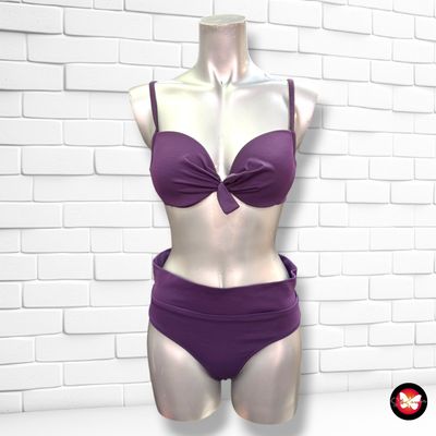 **HOY** Bikini con pecho armado  color Violeta Talla 38