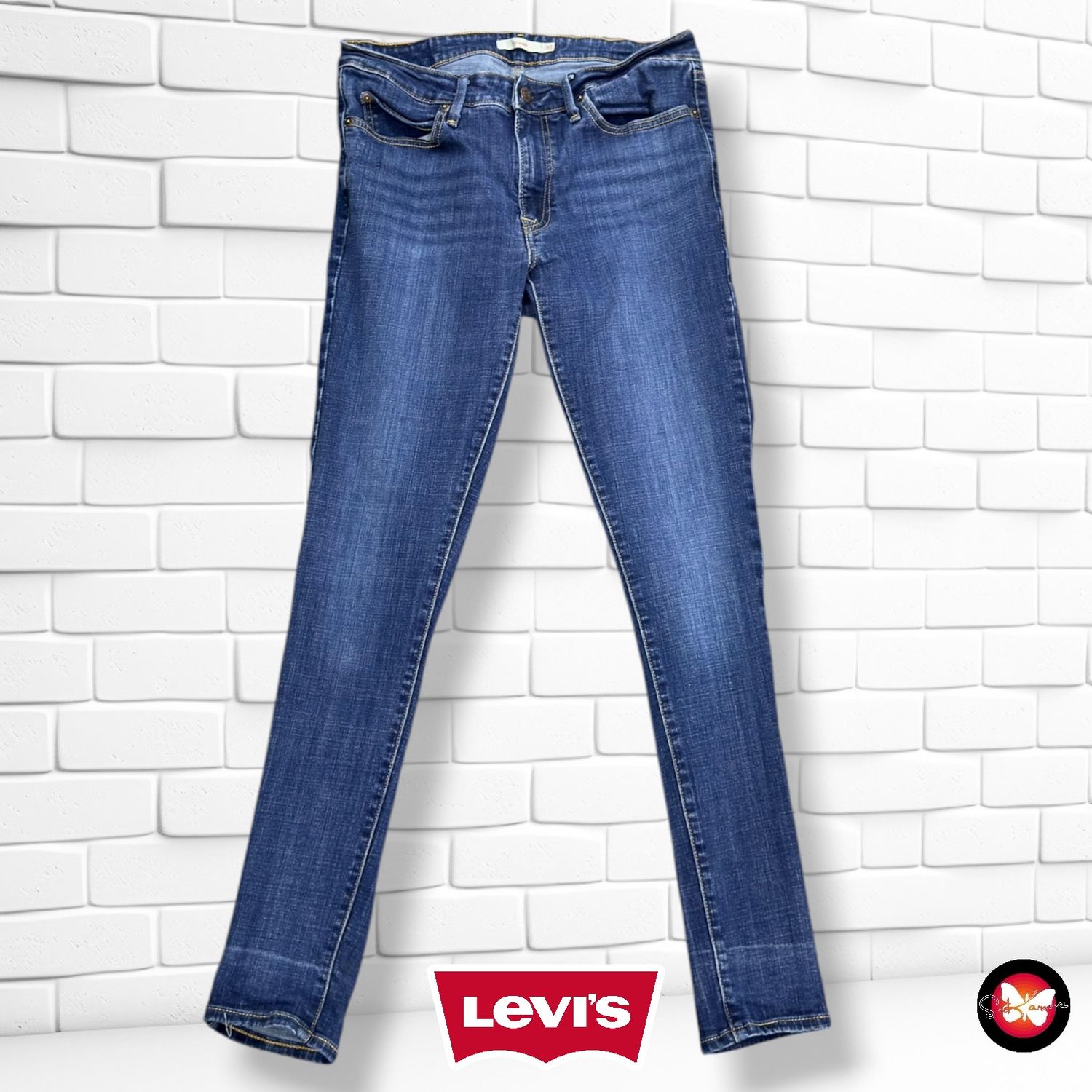 **HOY** Pantalón 711 SKINNY LEVI’S color Azul vaquero Talla L (W30)