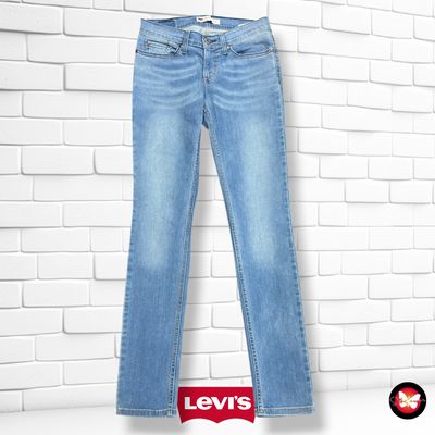 **HOY** Pantalón 524 TOO SUPER LOW LEVI’S color Azul vaquero Talla S (W26 L32)