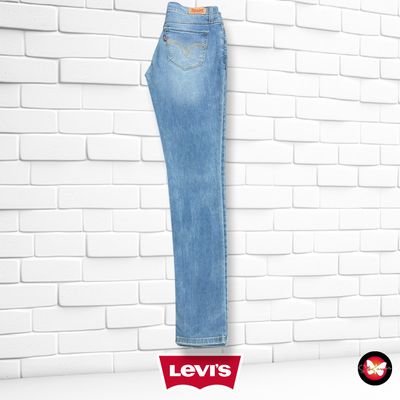 **HOY** Pantalón 524 TOO SUPER LOW LEVI’S color Azul vaquero Talla S (W26 L32)