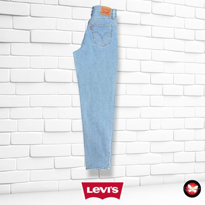**HOY** Pantalón HIGH WAISTED MOM JEAN LEVI’S color Azul vaquero Talla S/M (W27)