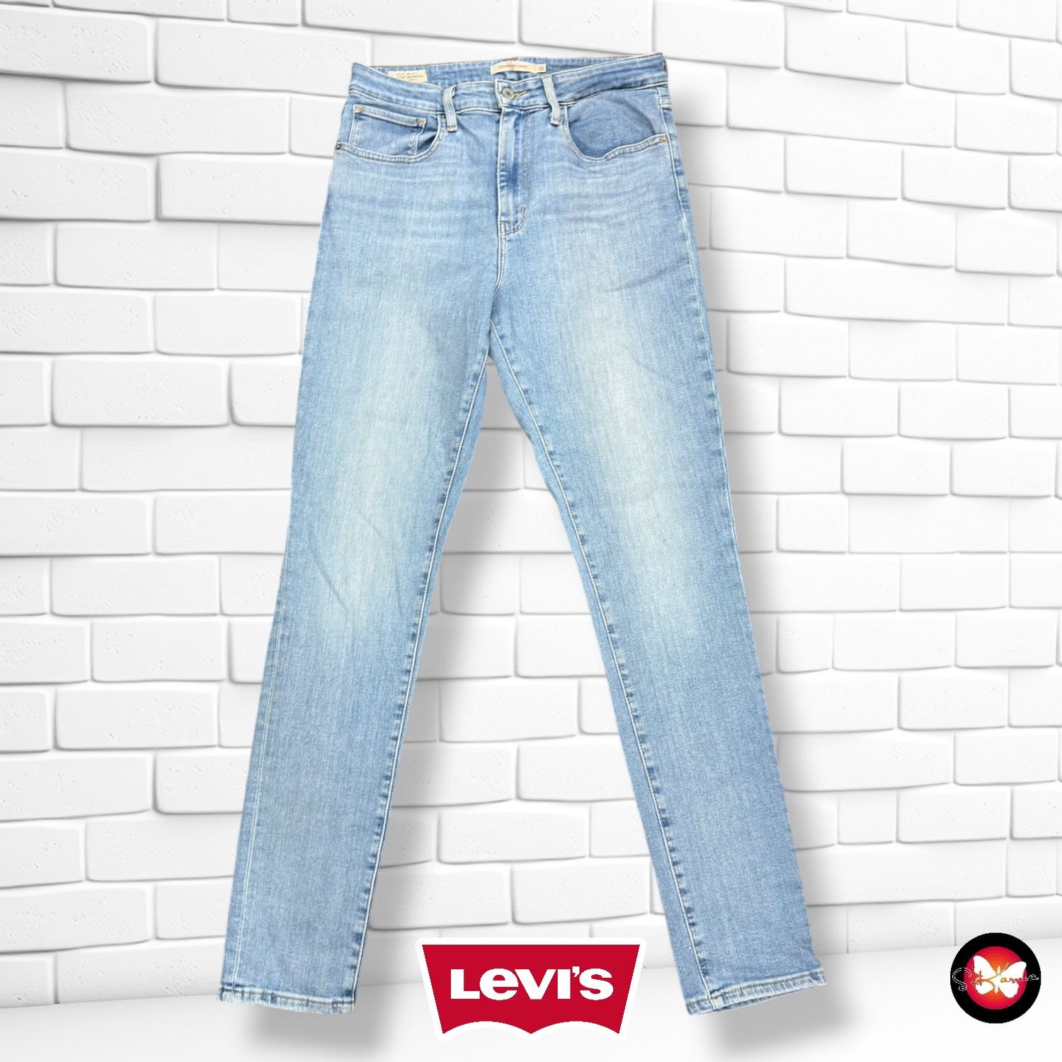 **HOY** Pantalón 721 HIGH RISE SKINNY LEVI’S color Azul vaquero claro Talla L (W30)