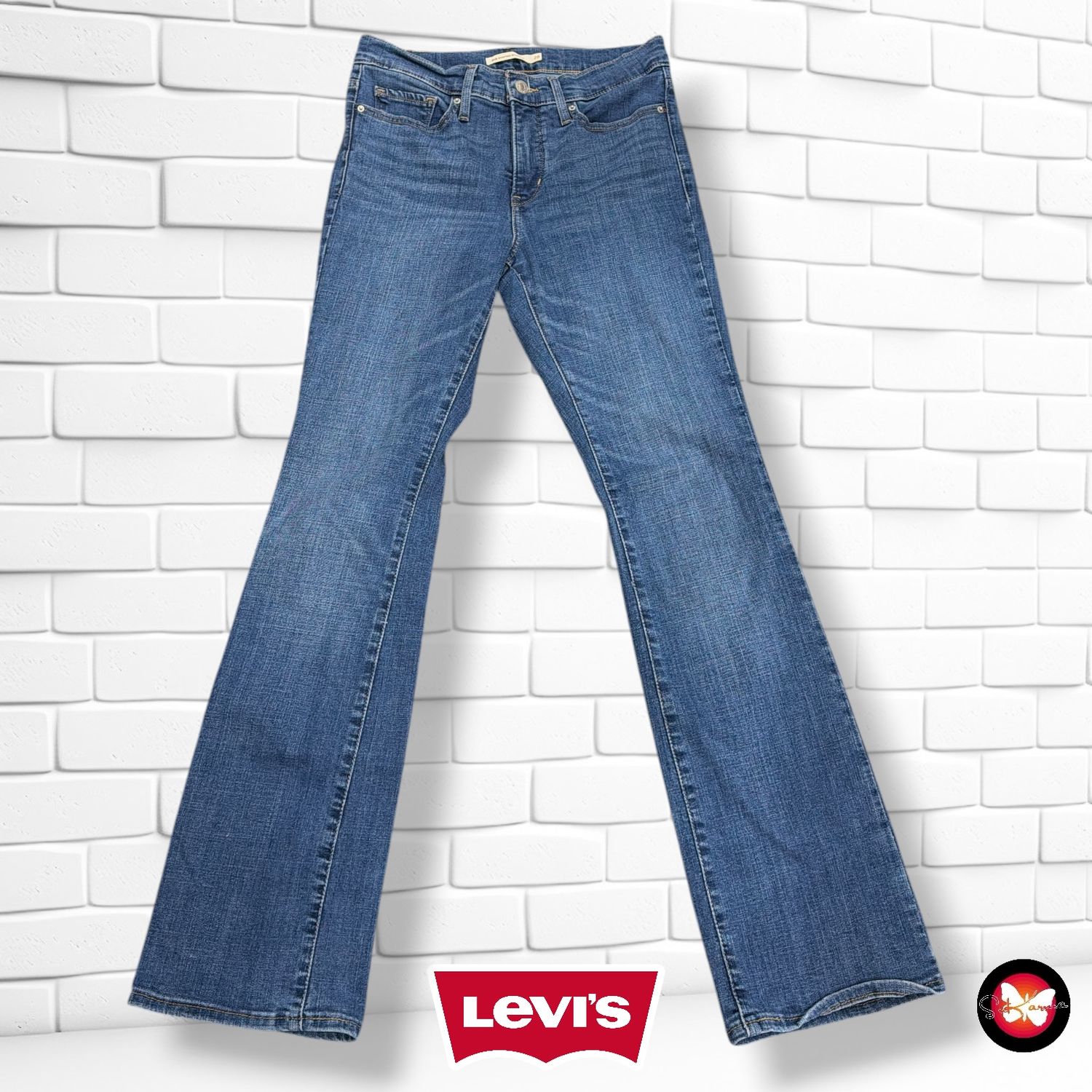 **HOY** Pantalón 315 SHAPING BOOT LEVI’S color Azul vaquero Talla M (W28)