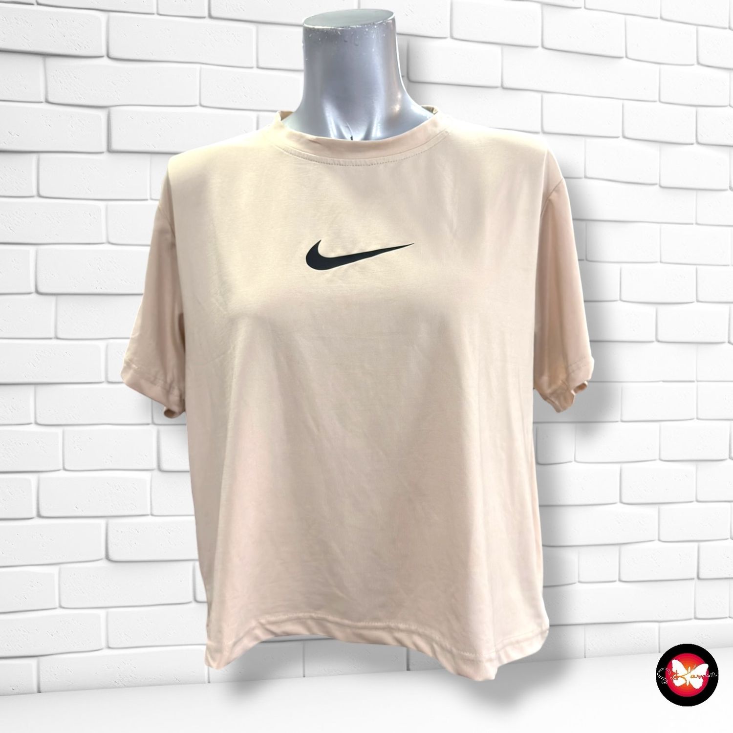 **HOY** Camiseta deportiva NIKE color Camel Talla XL