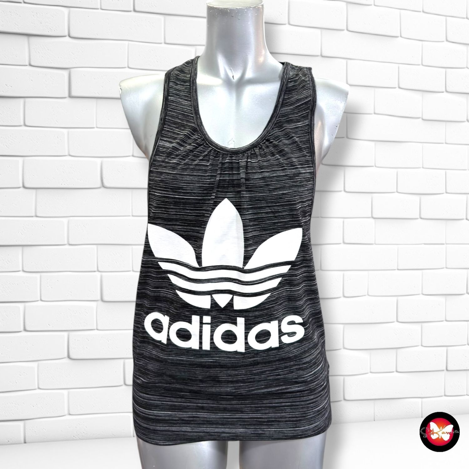 **HOY** Camiseta deportiva ADIDAS color Negro y blanco Talla S