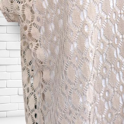 **HOY** Blusa de ganchillo LIBERTY color Beige Talla L