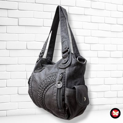 **HOY** Bolso de hombro  color Gris Talla GRANDE