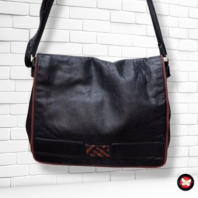 **HOY** Bolso vintage tipo para ordenador  color Negro Talla GRANDE