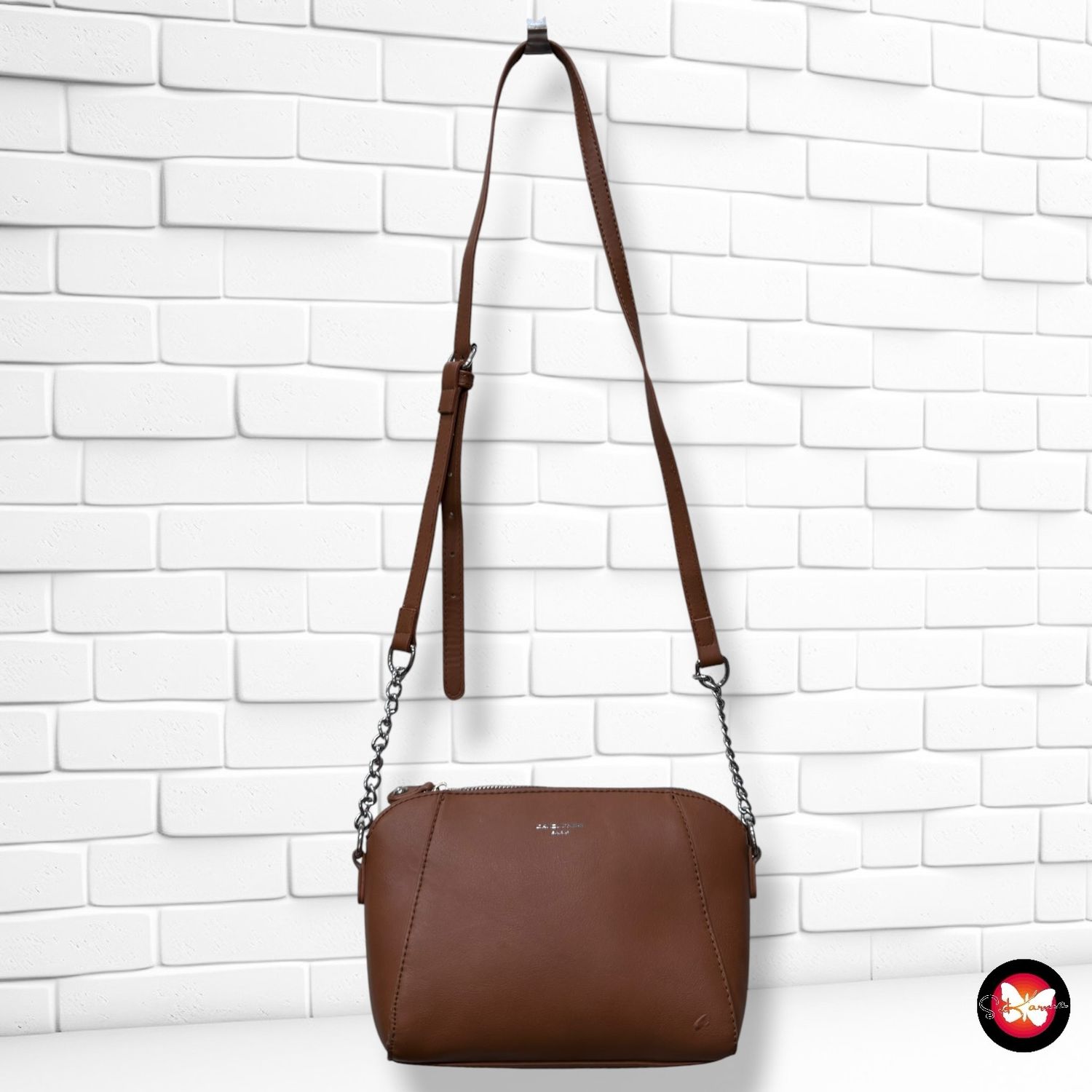 **HOY** Bolso bandolera DAVID JONES color Marrón Talla PEQUEÑO