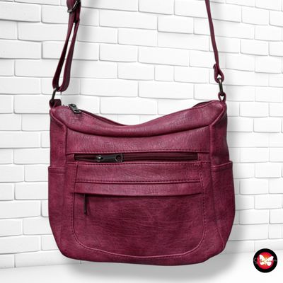 **HOY** Bolso bandolera  color Rojo Talla PEQUEÑO