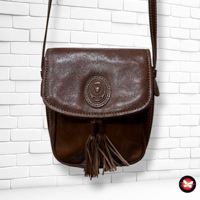 **HOY** Bolso bandolera de piel DISSER color Marrón Talla MINI