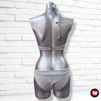 **HOY** Bikini con relleno H&amp;M color Gris Talla 80A / 38