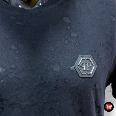 **HOY** Camiseta de manga corta PHILIPP PLEIN color Negro Talla Hombre L