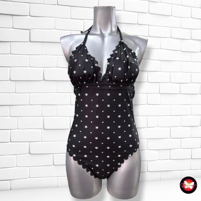 **HOY** Bañador entero INFINITY color Negro y blanco Talla S