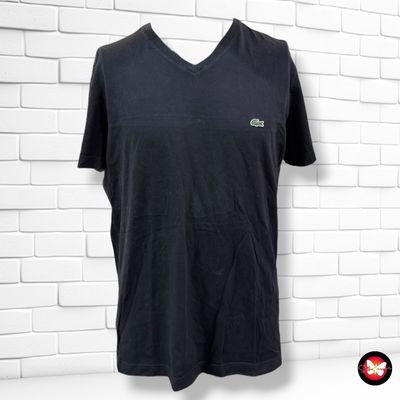 **HOY** Camiseta de manga corta LACOSTE color Negro Talla Hombre L